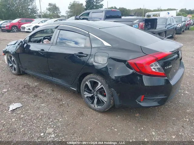 2018 Honda Civic Ex-t VIN 2HGFC1F49JH101683 фото 3