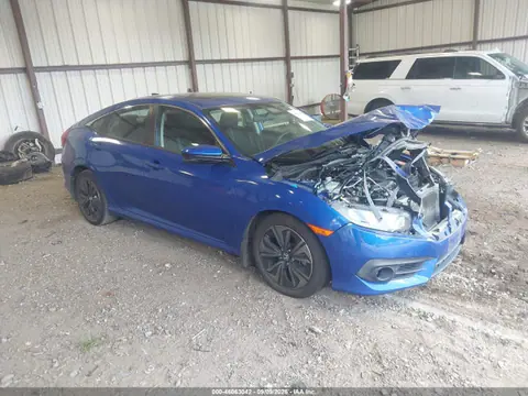 2HGFC1F34JH642017 — 2018 Honda Civic EX-T, Передняя часть (Front End), фото до ремонта