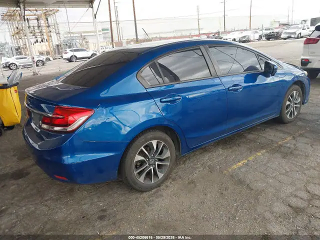 2HGFB2F82EH537048 — 2014 Honda Civic EX, фото 4 с аукциона IAAI 29.09.2026, Передняя часть