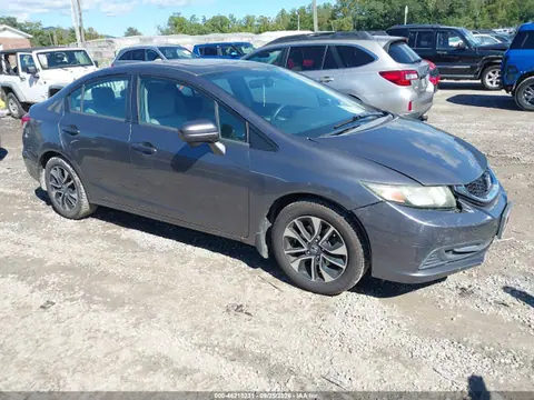 2HGFB2F80EH559503 — 2014 Honda Civic EX, Передняя часть (Front End), фото до ремонта