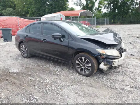 19XFB2F87FE015821 — 2015 Honda Civic EX, Передняя часть (Front End), фото до ремонта