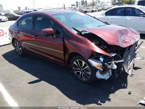 2HGFB2F87FH542005 — 2015 Honda Civic EX, Передняя часть (Front End), фото до ремонта