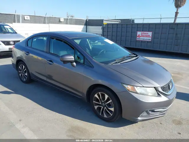 2HGFB2F81FH564954 — 2015 Honda Civic EX, Естественный износ (Normal Wear & Tear), фото до ремонта