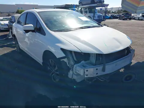 19XFB2F87FE297264 — 2015 Honda Civic EX, Передняя часть (Front & Rear), фото до ремонта