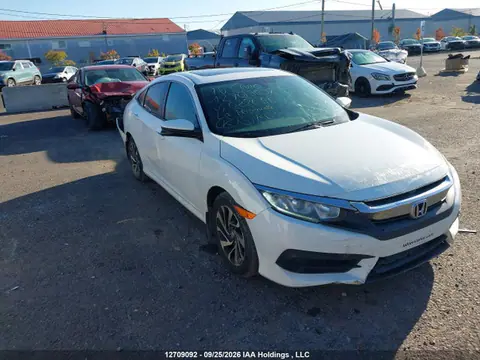 2HGFC2F70GH028650 — 2016 Honda Civic EX, Задняя часть (Rear), фото до ремонта