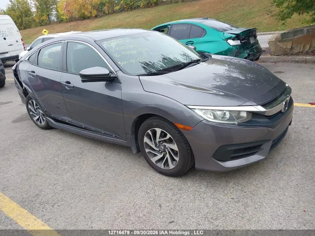 2016 Honda CIVIC EX VIN 2HGFC2F77GH010288 фото 1