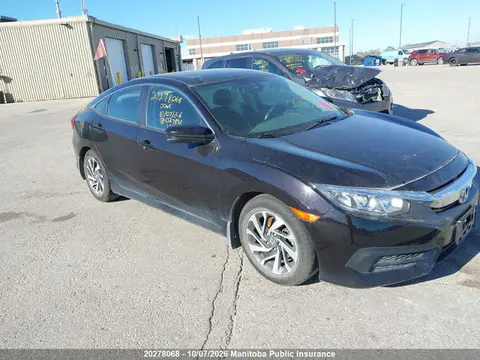 2HGFC2F75GH027896 — 2016 Honda Civic EX, Передняя часть слева (Left Front), фото до ремонта