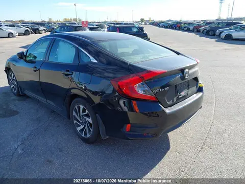 2016 Honda CIVIC EX VIN 2HGFC2F75GH027896 фото 3