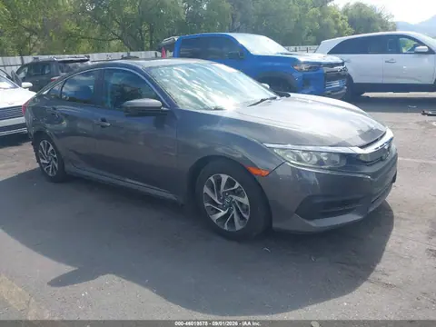 19XFC2F7XGE067515 — 2016 Honda Civic EX, Левый бок (Left Side), фото до ремонта