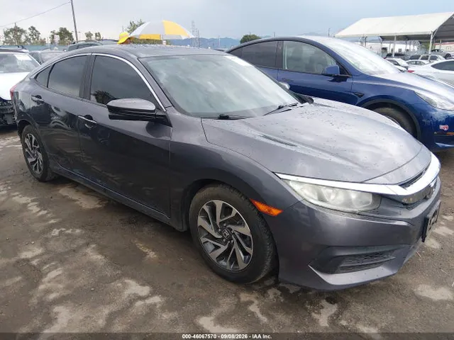 2016 Honda CIVIC EX VIN 2HGFC2F70GH572307 фото 1