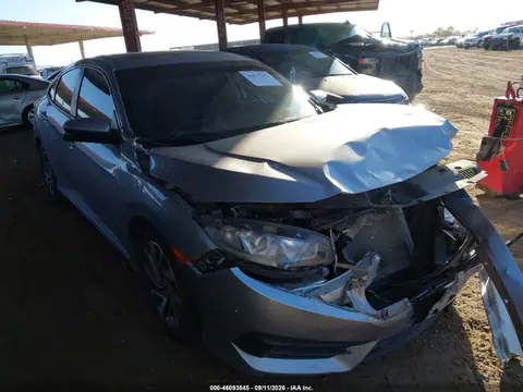2HGFC2F75GH513057 — 2016 Honda Civic EX, Передняя часть (Front End), фото до ремонта