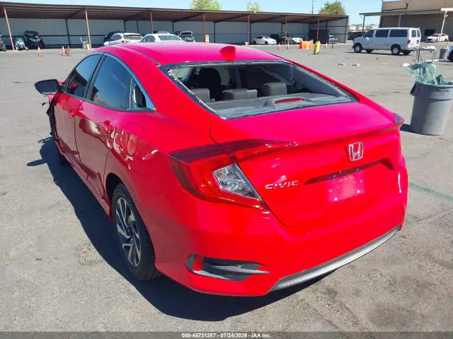2HGFC2F77HH557806 — 2017 Honda Civic EX, фото 3 с аукциона IAAI 14.10.2026, Передняя часть слева