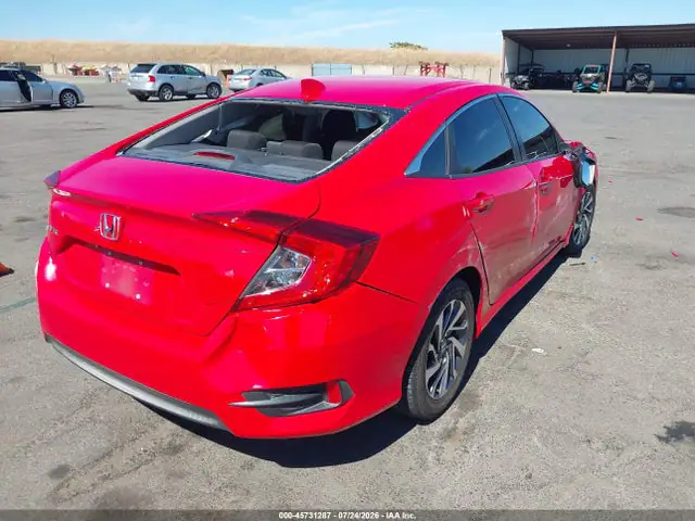 2HGFC2F77HH557806 — 2017 Honda Civic EX, фото 4 с аукциона IAAI 14.10.2026, Передняя часть слева