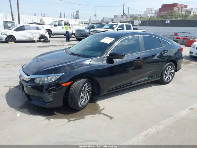 19XFC2F78HE201374 — 2017 Honda Civic EX, фото 2 с аукциона IAAI 14.10.2026, Естественный износ