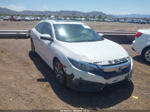 2017 Honda CIVIC EX VIN 19XFC2F82HE004886 фото 1