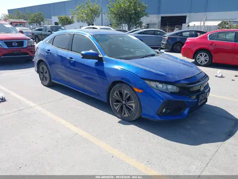 SHHFK7H54HU416402 — 2017 Honda Civic EX, Левый бок (Left Side), фото до ремонта