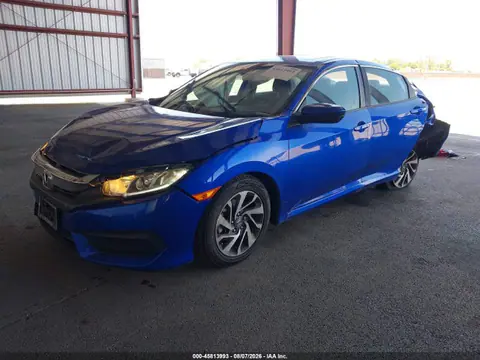 2018 Honda CIVIC EX VIN 19XFC2F79JE208808 фото 2