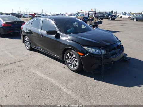 2HGFC2F75JH530464 — 2018 Honda Civic EX, Передняя часть (Front End), фото до ремонта