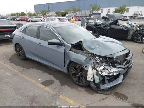 SHHFK7H69KU407517 — 2019 Honda Civic EX, Передняя часть (Front End), фото до ремонта