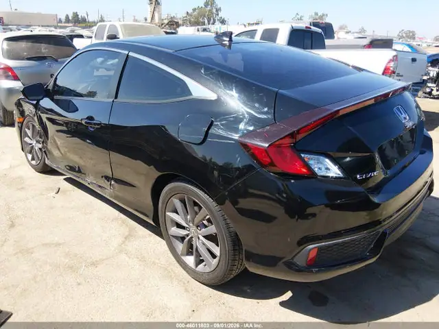 2HGFC3B38KH351720 — 2019 Honda Civic EX, фото 3 с аукциона IAAI 14.10.2026, Передняя часть слева