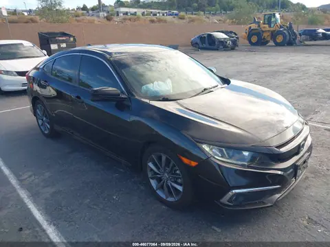 JHMFC1F3XKX002520 — 2019 Honda Civic EX, Передняя часть (Front End), фото до ремонта