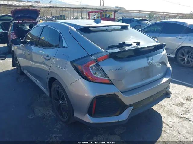 SHHFK7H64KU409241 — 2019 Honda Civic EX, фото 3 с аукциона IAAI 30.09.2026, Передняя часть