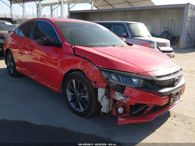 2020 Honda CIVIC EX VIN 2HGFC1F34LH683038 фото 1
