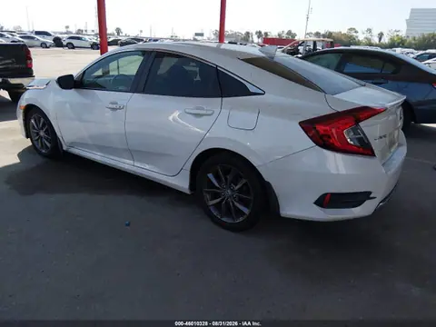2020 Honda CIVIC EX VIN 19XFC1F31LE219795 фото 3