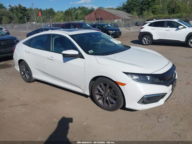 2020 Honda CIVIC EX VIN 19XFC1F38LE214089 фото 1