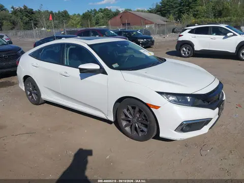 19XFC1F38LE214089 — 2020 Honda Civic EX, Левый бок (Left Side), фото до ремонта