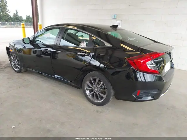 19XFC1F38LE204064 — 2020 Honda Civic EX, фото 3 с аукциона IAAI 30.09.2026, Передняя часть