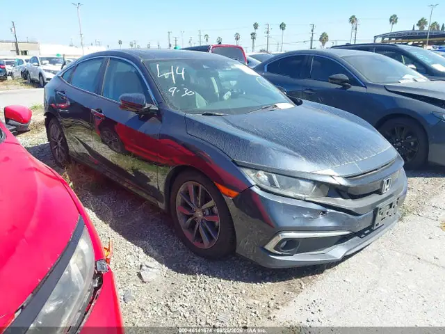 19XFC1F35LE208931 — 2020 Honda Civic EX, Задняя часть (Rear), фото до ремонта