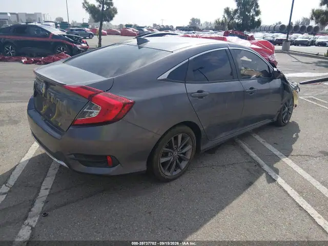 19XFC1F30ME202553 — 2021 Honda Civic EX, фото 4 с аукциона IAAI 29.09.2026, Передняя часть
