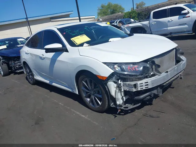 2021 Honda CIVIC EX VIN 19XFC1F36ME205747 фото 1