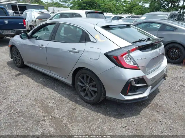 SHHFK7H61MU422533 — 2021 Honda Civic EX, фото 3 с аукциона IAAI 29.09.2026, Правый бок