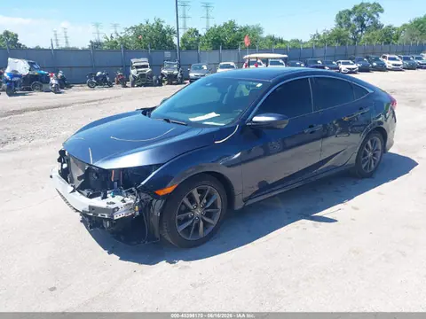 2021 Honda CIVIC EX VIN 19XFC1F37ME002947 фото 2