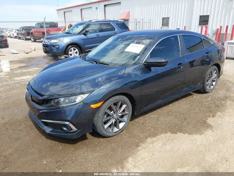2021 Honda CIVIC EX VIN 19XFC1F39ME001587 фото 2