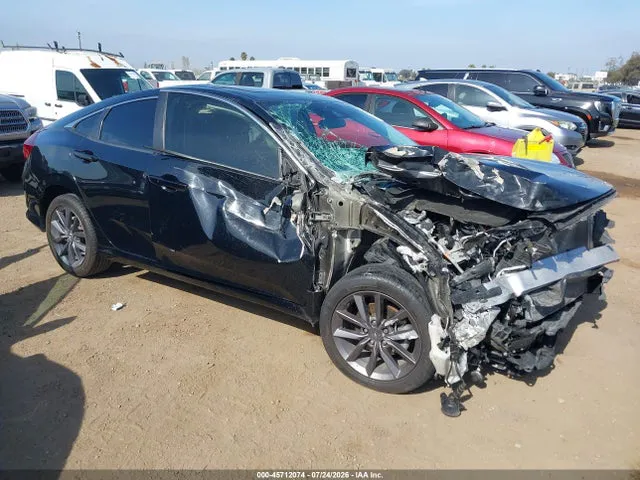 2021 Honda CIVIC EX VIN 19XFC1F30ME209003 фото 1