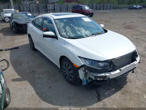 19XFC1F35ME202676 — 2021 Honda Civic EX, Передняя часть (Front End), фото до ремонта