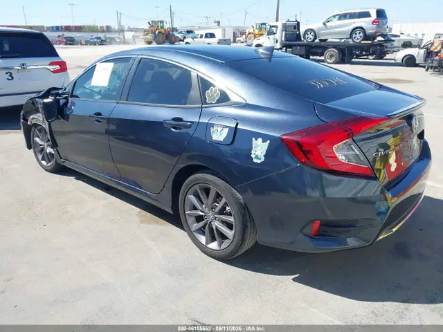 19XFC1F30ME208580 — 2021 Honda Civic EX, фото 3 с аукциона IAAI 14.10.2026, Передняя часть слева