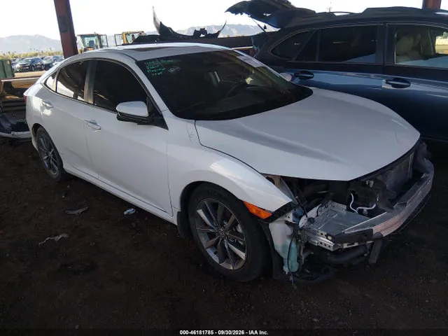 2021 Honda CIVIC EX VIN 19XFC1F37ME011096 фото 1