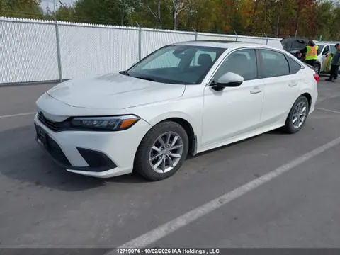 2022 Honda CIVIC EX VIN 2HGFE2F3XNH116528 фото 2