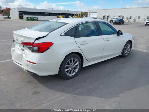 2022 Honda CIVIC EX VIN 2HGFE2F3XNH116528 фото 4