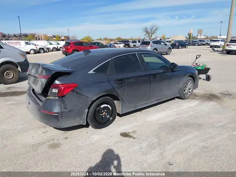 2022 Honda CIVIC EX VIN 2HGFE2F35NH104867 фото 4