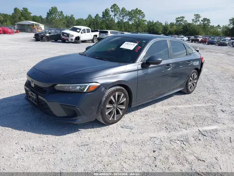 2022 Honda CIVIC EX VIN JHMFE1F75NX000627 фото 2
