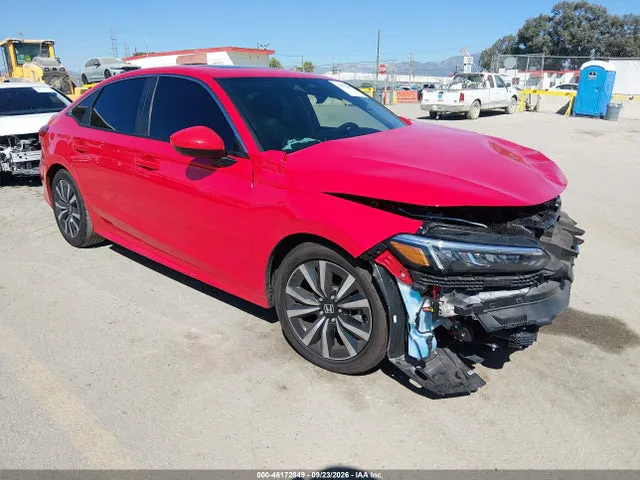 2022 Honda CIVIC EX VIN 2HGFE1F78NH304574 фото 1