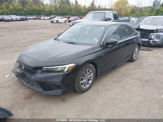 2024 Honda CIVIC EX VIN 2HGFE2F35RH101215 фото 2