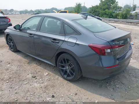2025 Honda Civic Hybrid Sport/sport Touring VIN 2HGFE4F85SH343578 фото 3