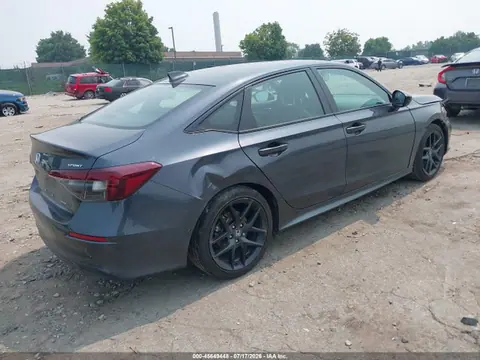 2025 Honda Civic Hybrid Sport/sport Touring VIN 2HGFE4F85SH343578 фото 4