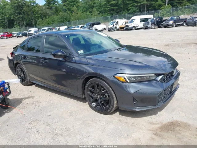 2025 Honda Civic Hybrid Sport/sport Touring VIN 2HGFE4F89SH321406 фото 1